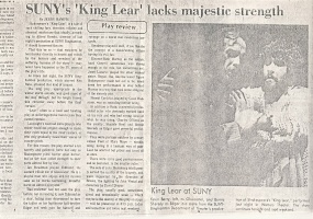 King Lear - article 1